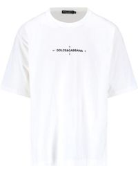 Dolce & Gabbana - 'marina' Print T-shirt - Lyst