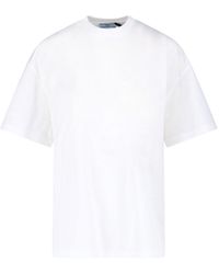 Prada - Logo T-Shirt - Lyst