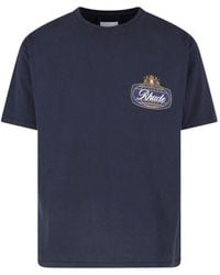 Rhude - T-Shirt "Safari Crest" - Lyst