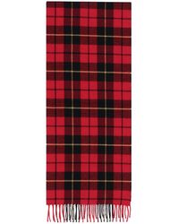 Destin - Check Pattern Scarf - Lyst