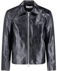 Our Legacy - 100% Cow Leather Jacket - Lyst