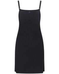 Courreges - Mini Logo Dress - Lyst