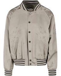 Golden Goose - Button Closure Acetate Bomber Jacket - Lyst