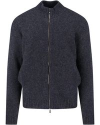 Drumohr - Lamb Wool Sweatshirt - Lyst