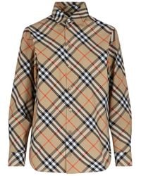 Burberry - Camicia "Check" - Lyst