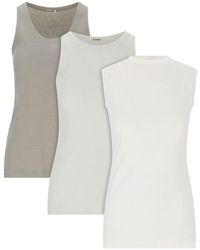 Jil Sander - Set 3 Tank Top - Lyst