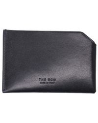 The Row - Leather Wallet - Lyst