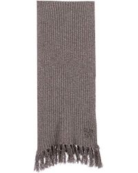 Golden Goose - Embroidery Detail Scarf - Lyst
