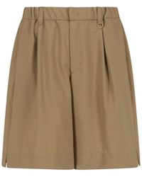 Laminar - Wool Blend Shorts - Lyst