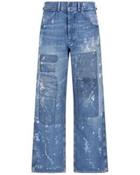 Polo Ralph Lauren - Straight Patchwork Jeans - Lyst
