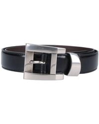 Versace - Cintura In Pelle - Lyst