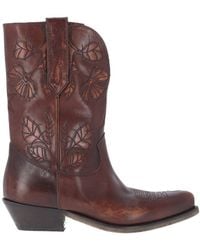 Golden Goose - Wish Star Tonal Stitched Boots - Lyst