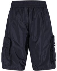Moncler Genius - X Mercedes-Benz By Nigo Logo Cargo Shorts - Lyst
