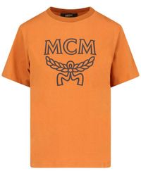 MCM - Logo T-shirt - Lyst