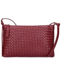 Bottega Veneta - Medium Pouch "Intrecciato Piccolo" - Lyst