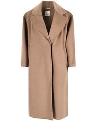 Max Mara - Virgin Wool Coat Arona - Lyst