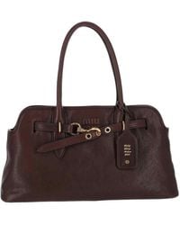 Miu Miu - Borsa A Spalla Grande "Aventure" - Lyst