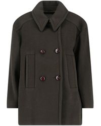 Isabel Marant - Fiby Double-Breasted Coat - Lyst