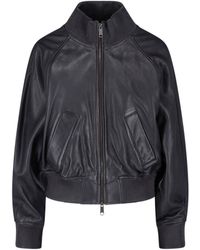 Polo Ralph Lauren - Sheep Leather Bomber Jacket - Lyst