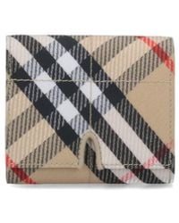 Burberry - Wallets Polyester - Lyst