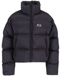Balenciaga - Logo Down Jacket - Lyst