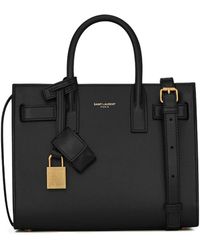 Saint Laurent - BORSA CLASSIC SAC DE JOUR NANO IN PELLE LISCIA - Lyst