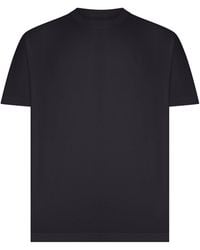 Etro - Rome Cotton T-Shirt With Embroidered Logo - Lyst