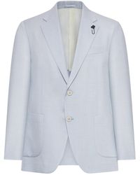Lardini - Single-Breasted Tailored Blazer - Lyst