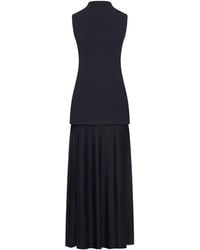 Jil Sander - Long Sleeveless Dress - Lyst