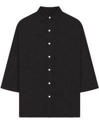 120% Lino - Oversized Linen Shirt - Lyst