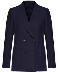 Tagliatore - Donna Parigi Double-breasted Silk Jacket - Lyst