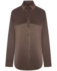 Ralph Lauren - Cameron Silk Shirt - Lyst