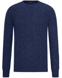 Nome G - Shetland Wool Cable-knit Crewneck - Lyst