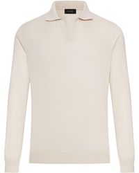 Nome G - Cotton Knitted Tennis Polo - Lyst