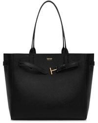 Tom Ford - Medium Audrey Hammered Leather Bag - Lyst