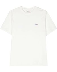 Autry - T-shirt In Cotone Con Logo - Lyst
