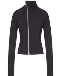 Rick Owens - Gary Fitted Jacket With Asymmetric Zip - Lyst