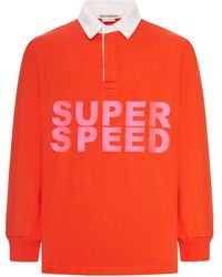 JW Anderson - J.W.Anderson "Super Speed" Rugby Polo Top - Lyst