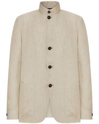 ZEGNA - Oasi Lino Chore Jacket - Lyst