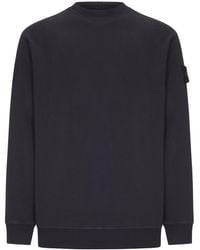 Stone Island - Crew Neck Sweatshirt - Lyst