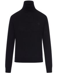 Gucci - Wool Turtleneck With Embroidery - Lyst
