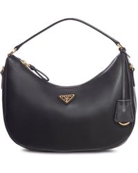 Prada - Borsa sac soft grain in pelle - Lyst