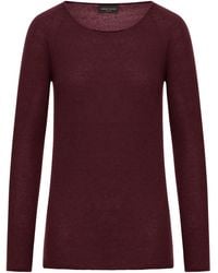 Roberto Collina - Crew Neck Cashmere Sweater - Lyst