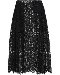 Fendi - Macrame Lace Skirt - Lyst