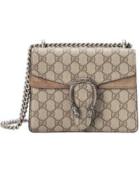 beige gg supreme dionysus coin purse