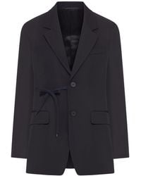 Balenciaga - Barathea Tailored Wool Jacket - Lyst