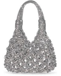 HIBOURAMA - Vannifique Mini Jewel Bag Crystal - Lyst