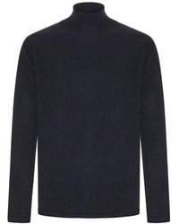Roberto Collina - Wool Turtleneck Sweater - Lyst