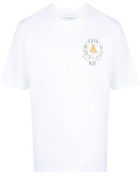 Casablancabrand - Casa Way Graphic-print T-shirt - Lyst