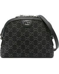 Gucci - Borsa small ophidia gg denim - Lyst